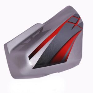 Hero HF Deluxe Side Panel Silver Red