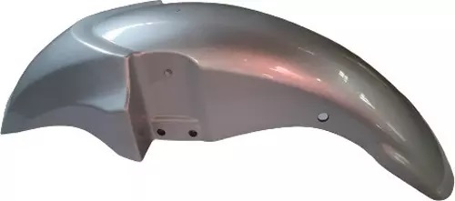 Hero HF Deluxe Front Mudguard Silver