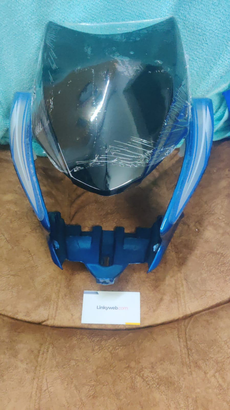 Honda Shine SP Headlight Visor Mask Fairing Blue