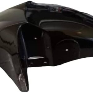 Front black fiber splendor ismart mudguard for motorcycle protection