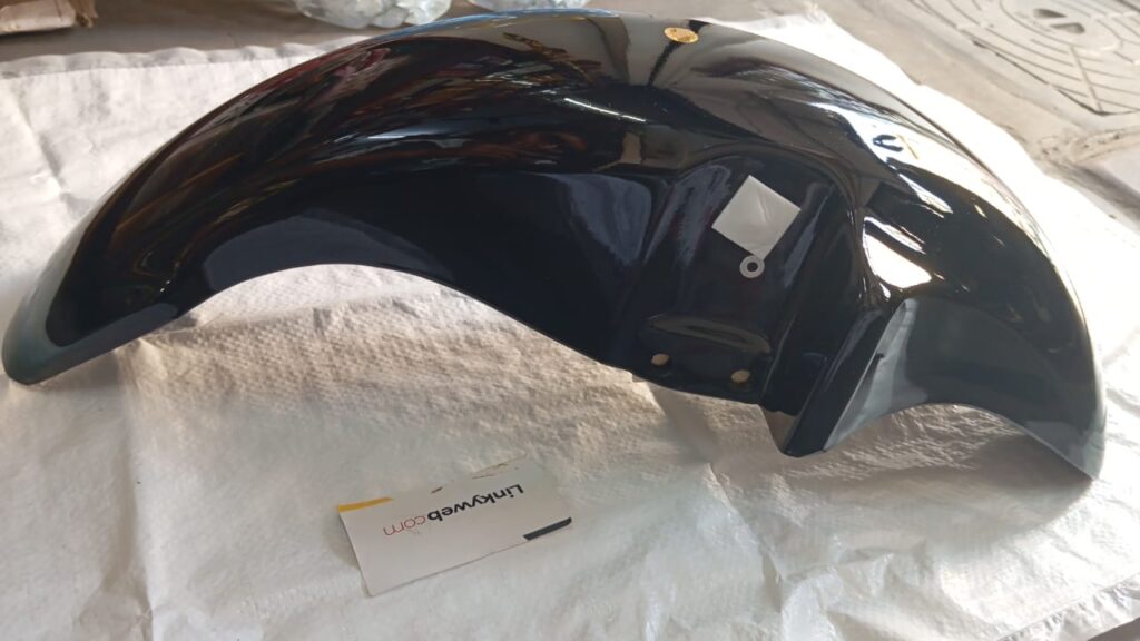 Splendor Pro NXG Front Mudguard made of durable fiber in multiple colors