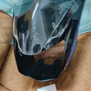 TVS Star City 110 Headlight Visor Mask Fairing Black Blue