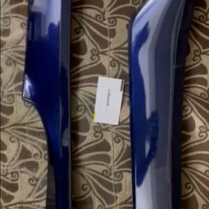 Blue suzuki access foot trim displayed on a neutral background
