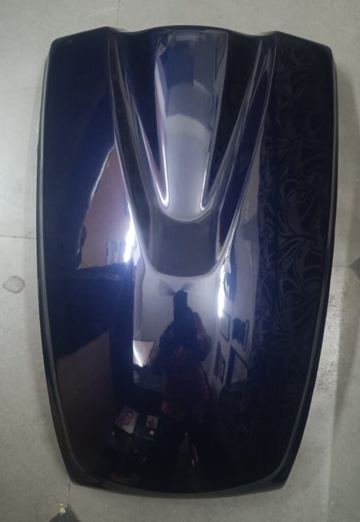 Suzuki Access front nose in shining blue color for BS6 scooter models