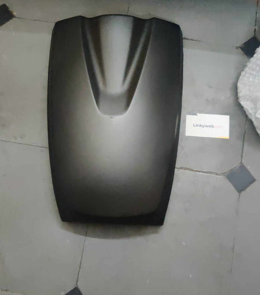 Suzuki access matte black nose front panel resting on a neutral background