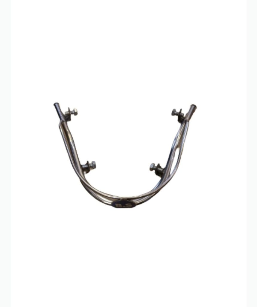Suzuki burgman chrome bumper fitted on front fender