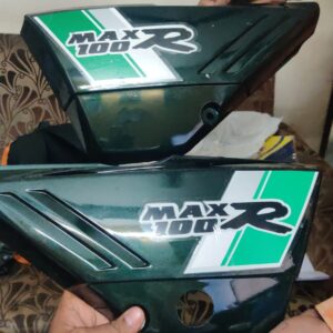 Suzuki Max 100 Green Side Panel made of durable ABS plastic