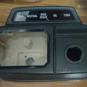 Durable black plastic suzuki samurai meter box for classic motorcycle dashboard restoration