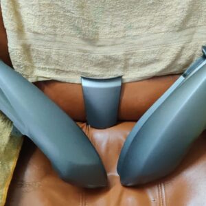 tvs apache rtr tail panel grey made from high-grade fiber material