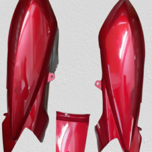 tvs apache rtr tail panel red displayed against a neutral background