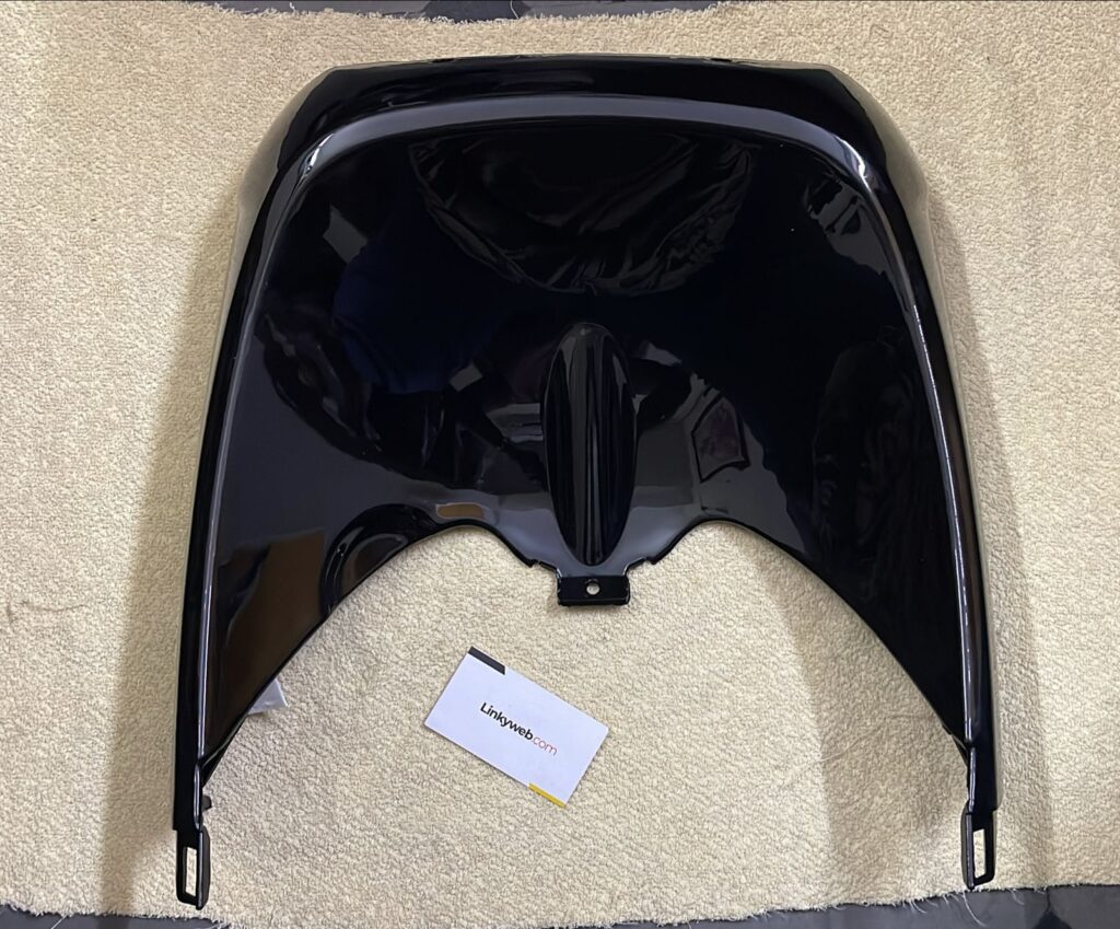 tvs jupiter lower body panel in matte black finish displayed for order