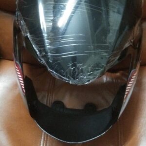 tvs phoenix headlight visor made of durable fiber material