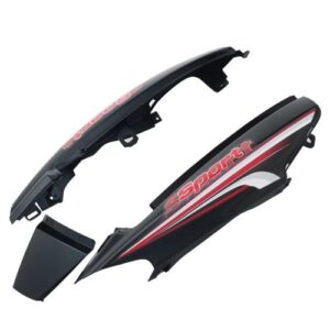 tvs star sport tail panel shown in high grade fiber finish