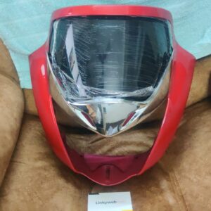 Honda Unicorn BS6 Headlight Visor Mask Fairing Red