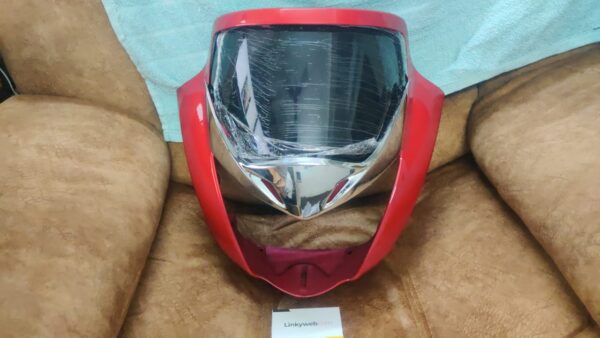 unicorn-bs6-red-visor.jpeg Honda Unicorn BS6 Headlight Visor Mask Fairing Red