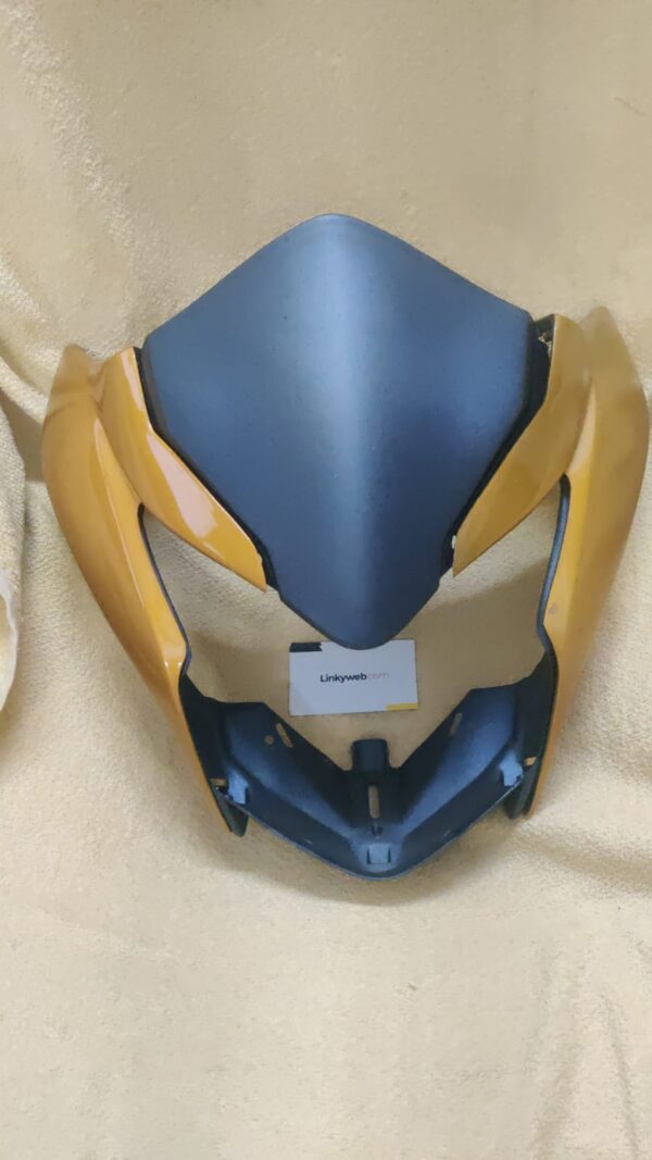 visor-yellow.jpeg Honda Twister Headlight Visor Mask Fairing Yellow