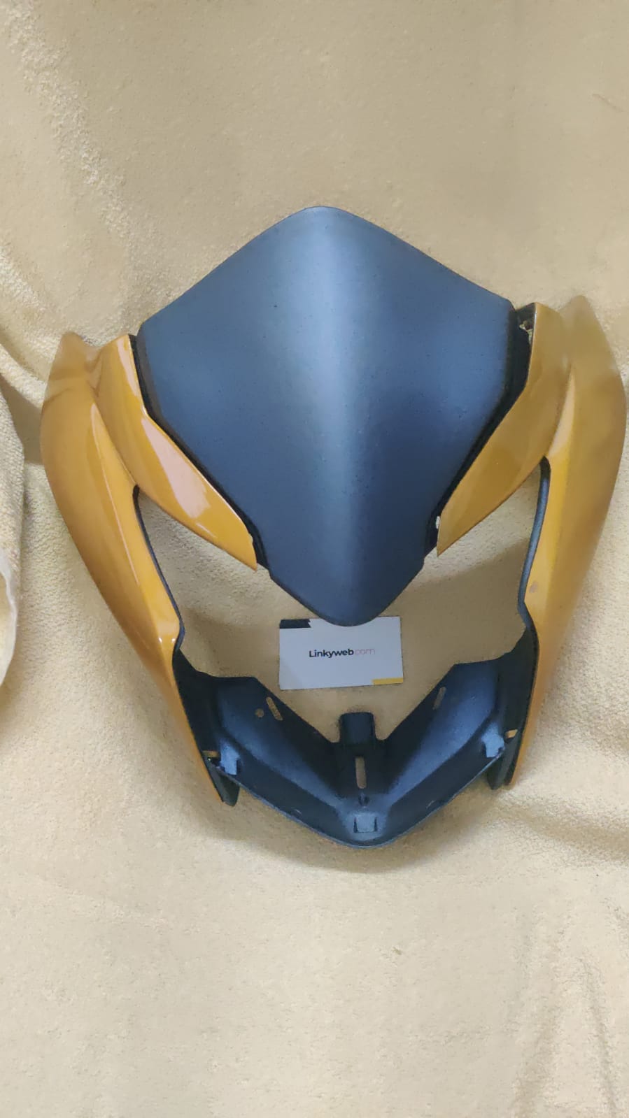 Honda Twister Headlight Visor Mask Fairing Yellow
