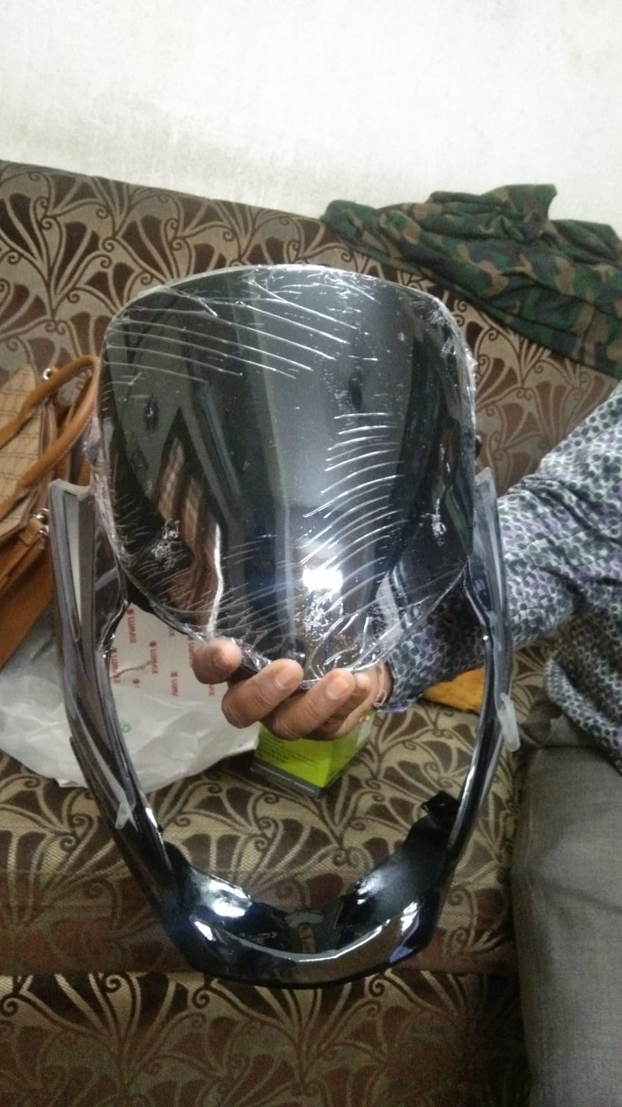 Hero Passion X Pro Headlight Visor Mask Fairing