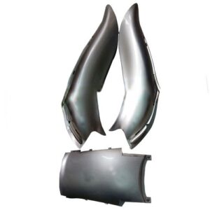 Yamaha Enticer tail panel made from high-strength fiber material