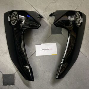 Yamaha FZ TPFC Guard black fiber tank panels for motorcycle protection