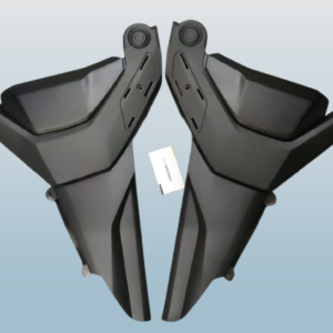 Yamaha FZ V2 Side Panel with matching stickers in black finish