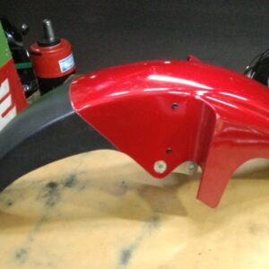 Yamaha gladiator mudguard red made from durable fiber material