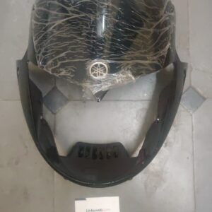 Yamaha Libero G5 headlight visor mask fairing black made from durable fiber