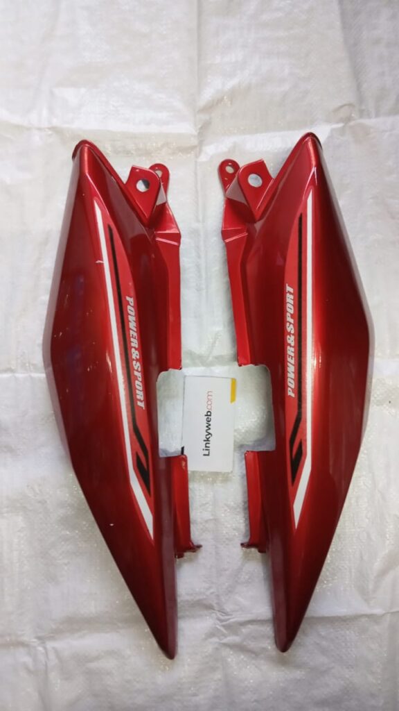 Yamaha SZR red tail panel made from high-grade fiber material
