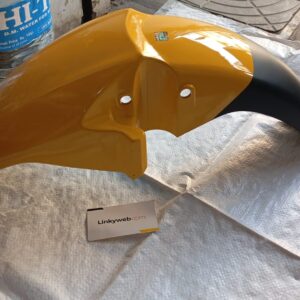 Yellow honda stunner mudguard front fender fiber part