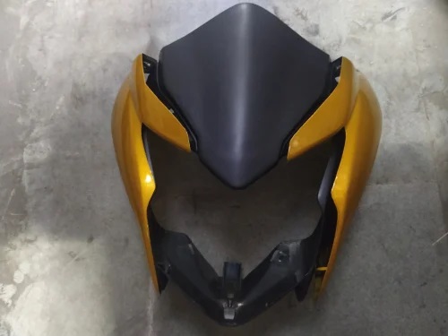 Honda Livo Headlight Visor Mask Fairing Yellow
