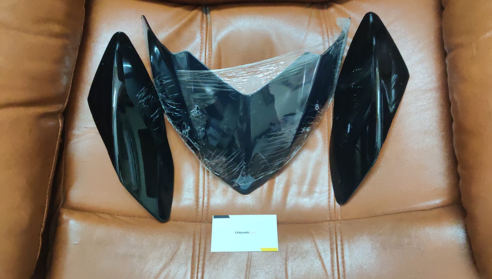 Bajaj Pulsar 135 Headlight Visor Mask Fairing Black