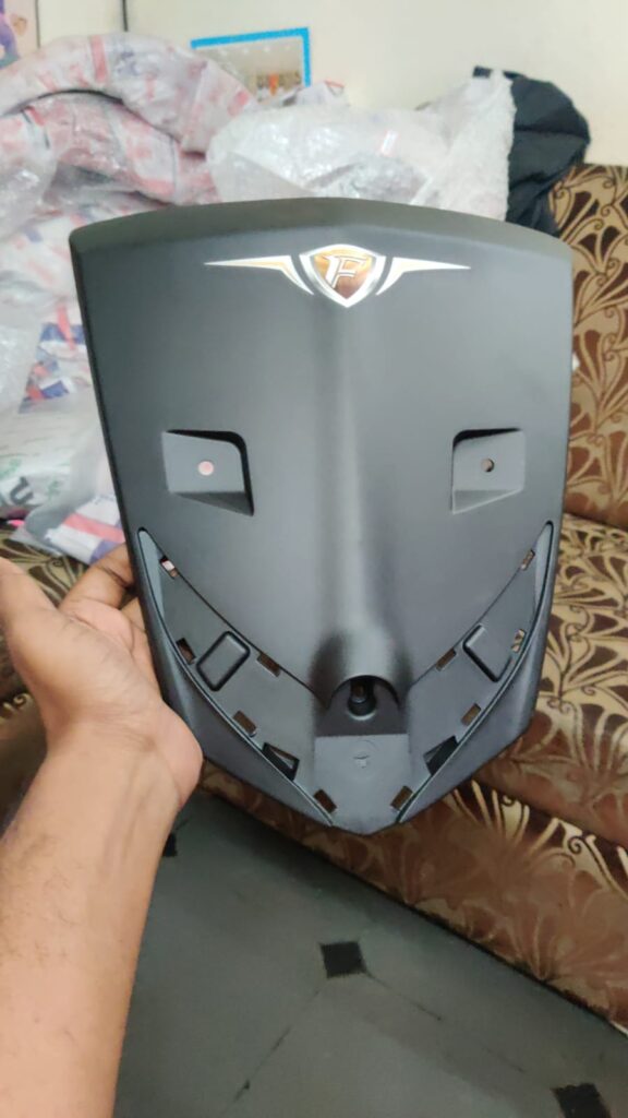 Yamaha Fascino matte black nose panel replacement part